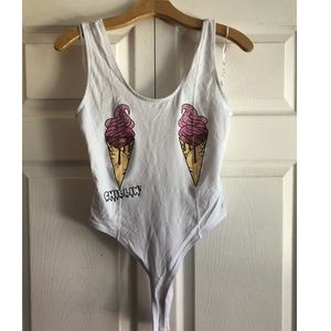 Ice cream body suit